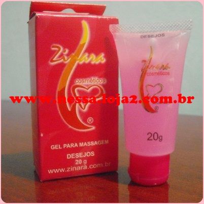 Gel Desejos Excitante 20g Zinara