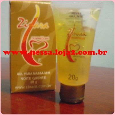 Gel Noite Quente Zinara 20 gr.